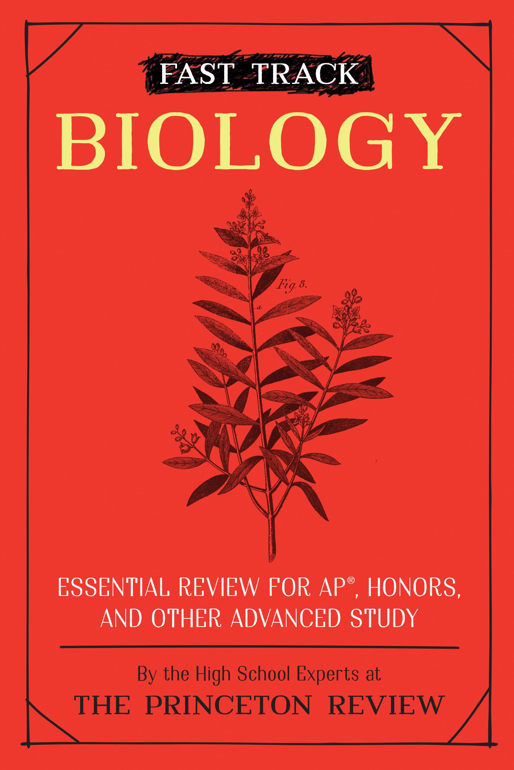 Fast Track: Biology: Essential Review for AP, Honors, and Other Advanced Study (High School Subject Review) - 2987