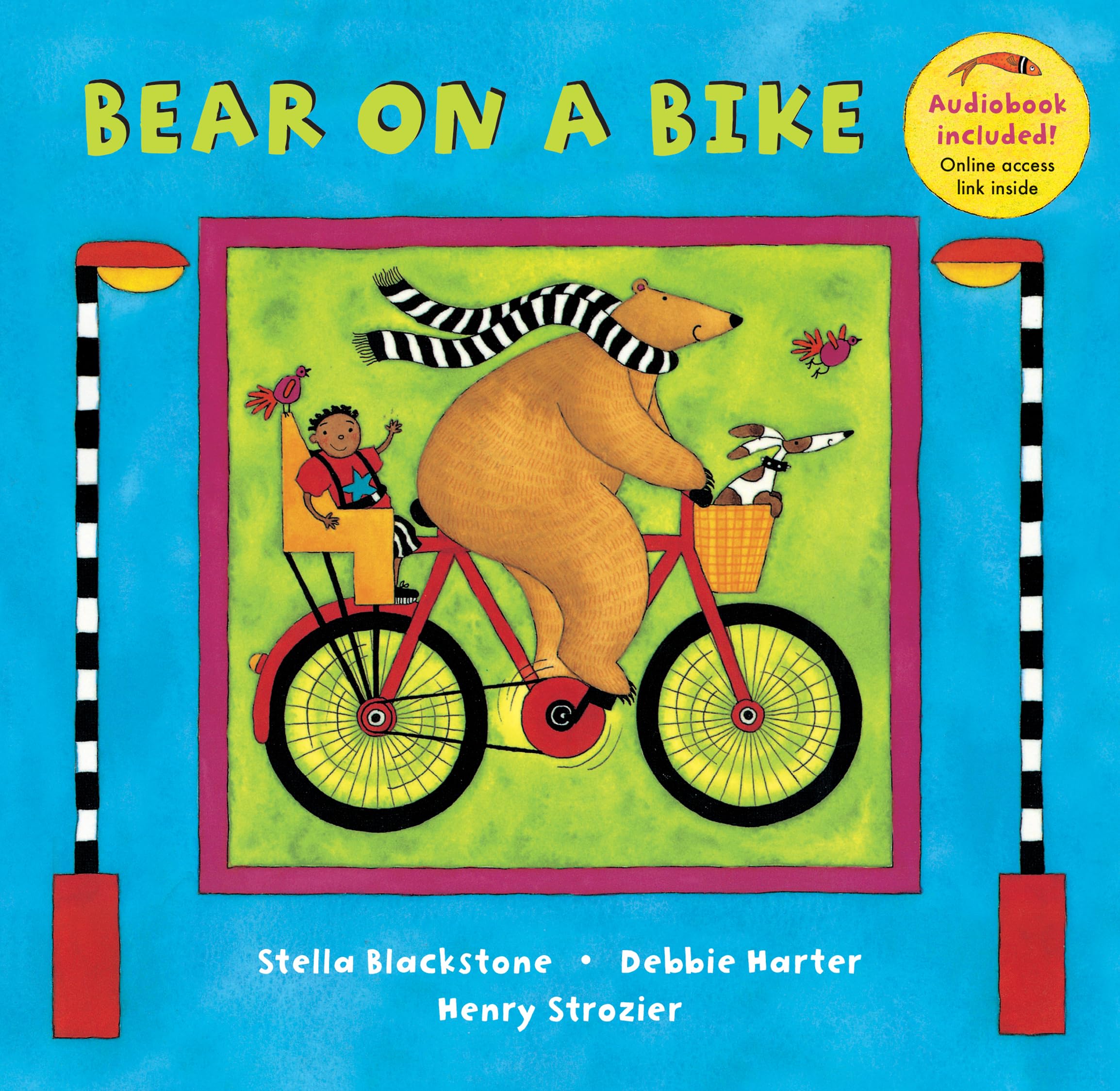 Barefoot Books Bear on a Bike - 7010