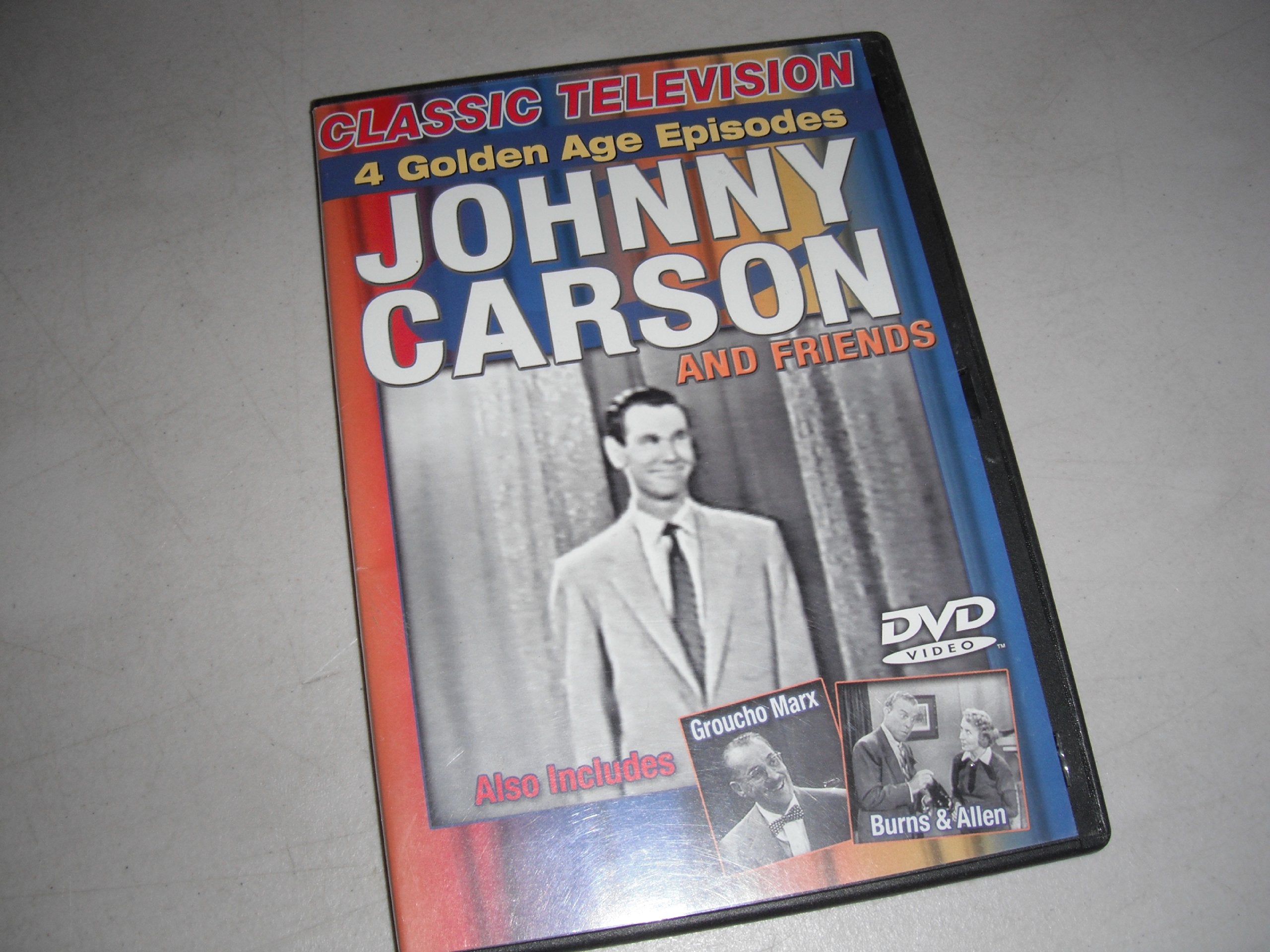 Johnny Carson & Friends - Groucho Marx, Burns & Allen, Rudy Vallee - 1529