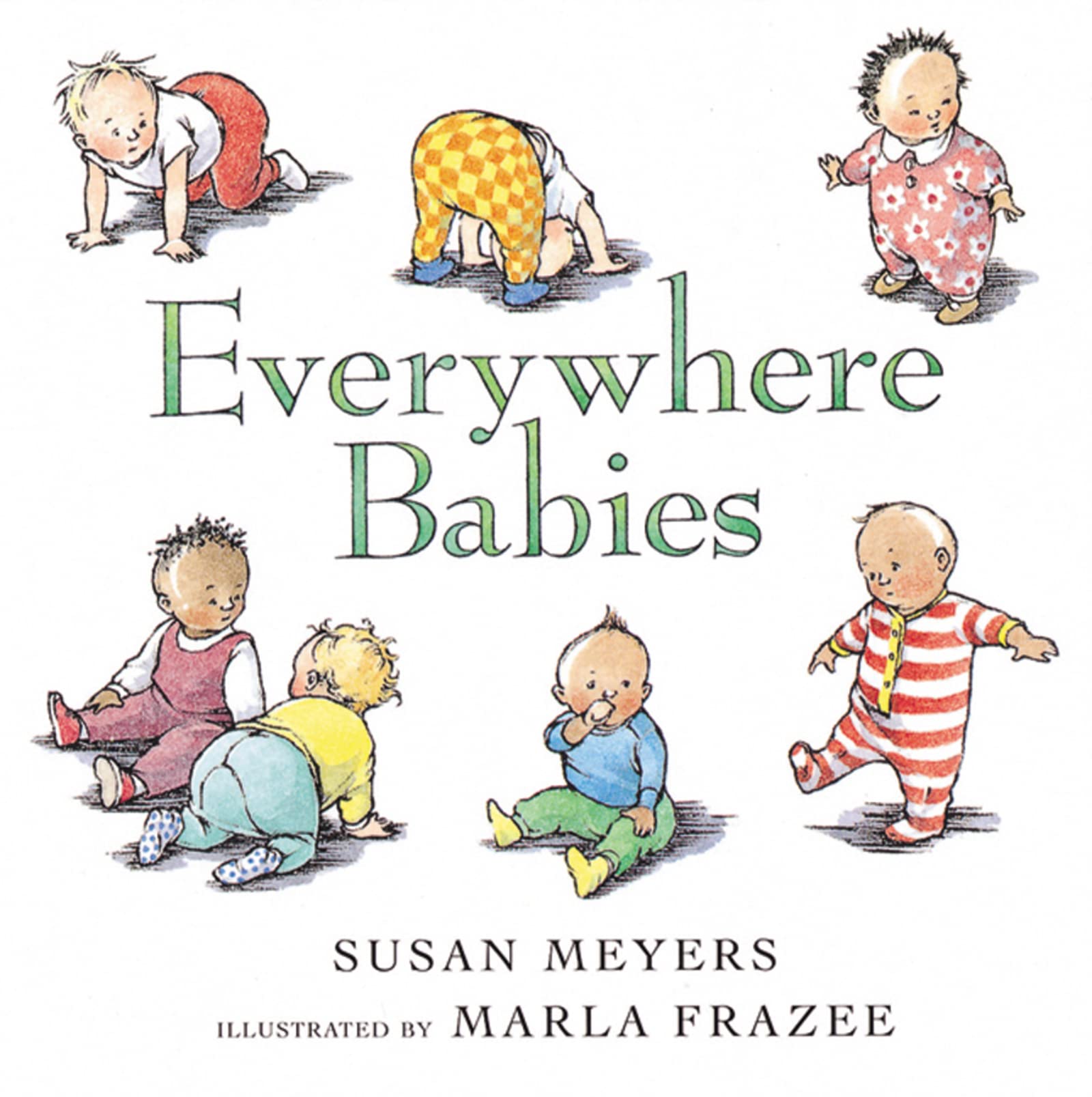 Everywhere Babies Board Book - 8158