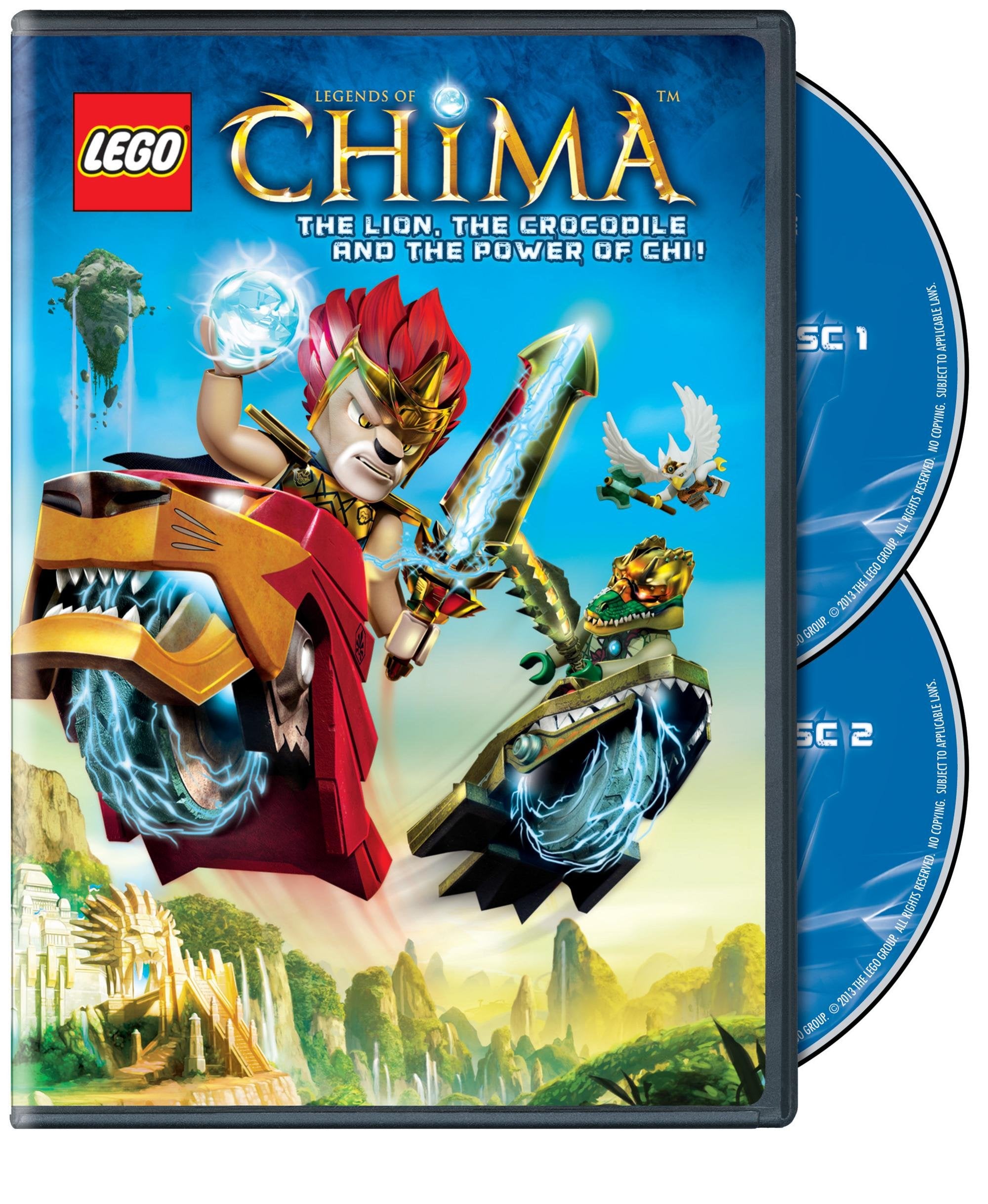 LEGO Legends of Chima: The Lion, The Crocodile And The Power Of Chi Season 1 Part 1 (DVD) - 8051