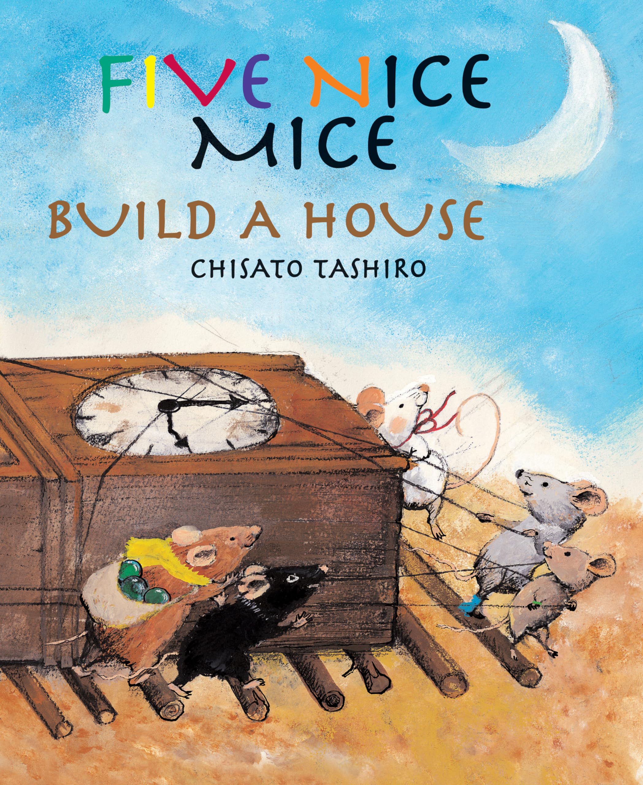 Five Nice Mice Build a House - 3243