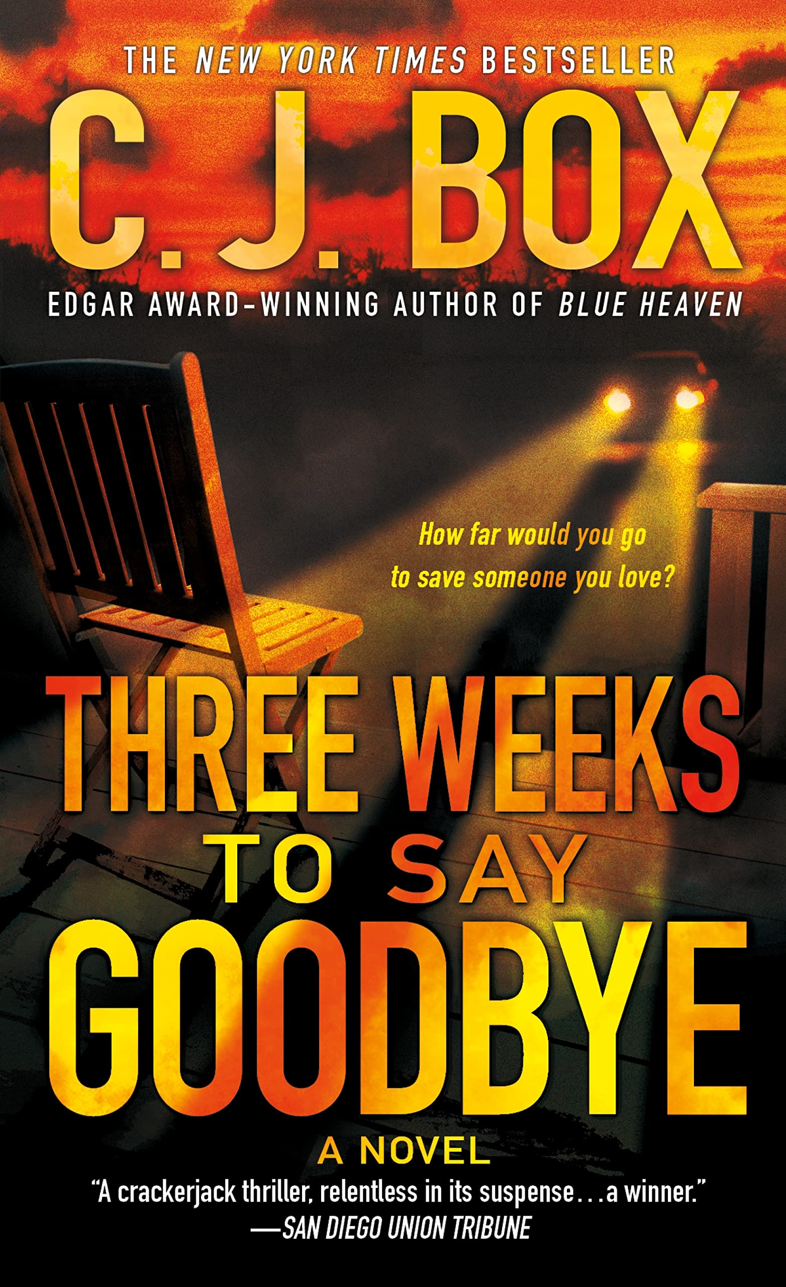 Three Weeks to Say Goodbye: A Novel - 3807