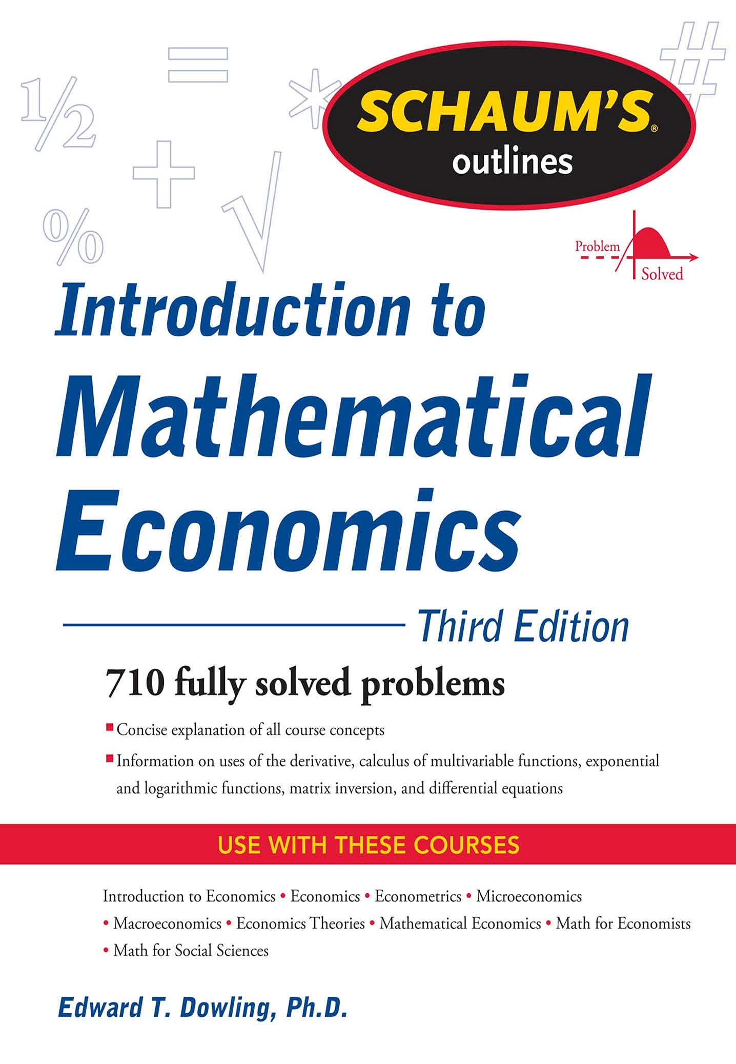 Schaum's Outline Introduction to Mathematical Economics - 5241