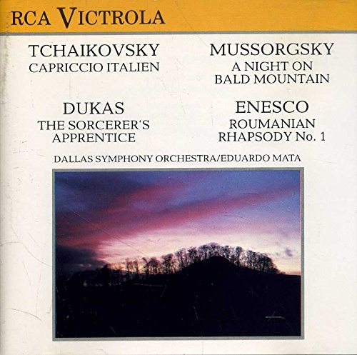 Tchaikovsky: Capriccio Italien; Mussorgsky: Night on Bald Mountain; Dukas: The Sorcerer's Apprentice; Enesco: Roumanian Rhapsody No. 1 - 3946