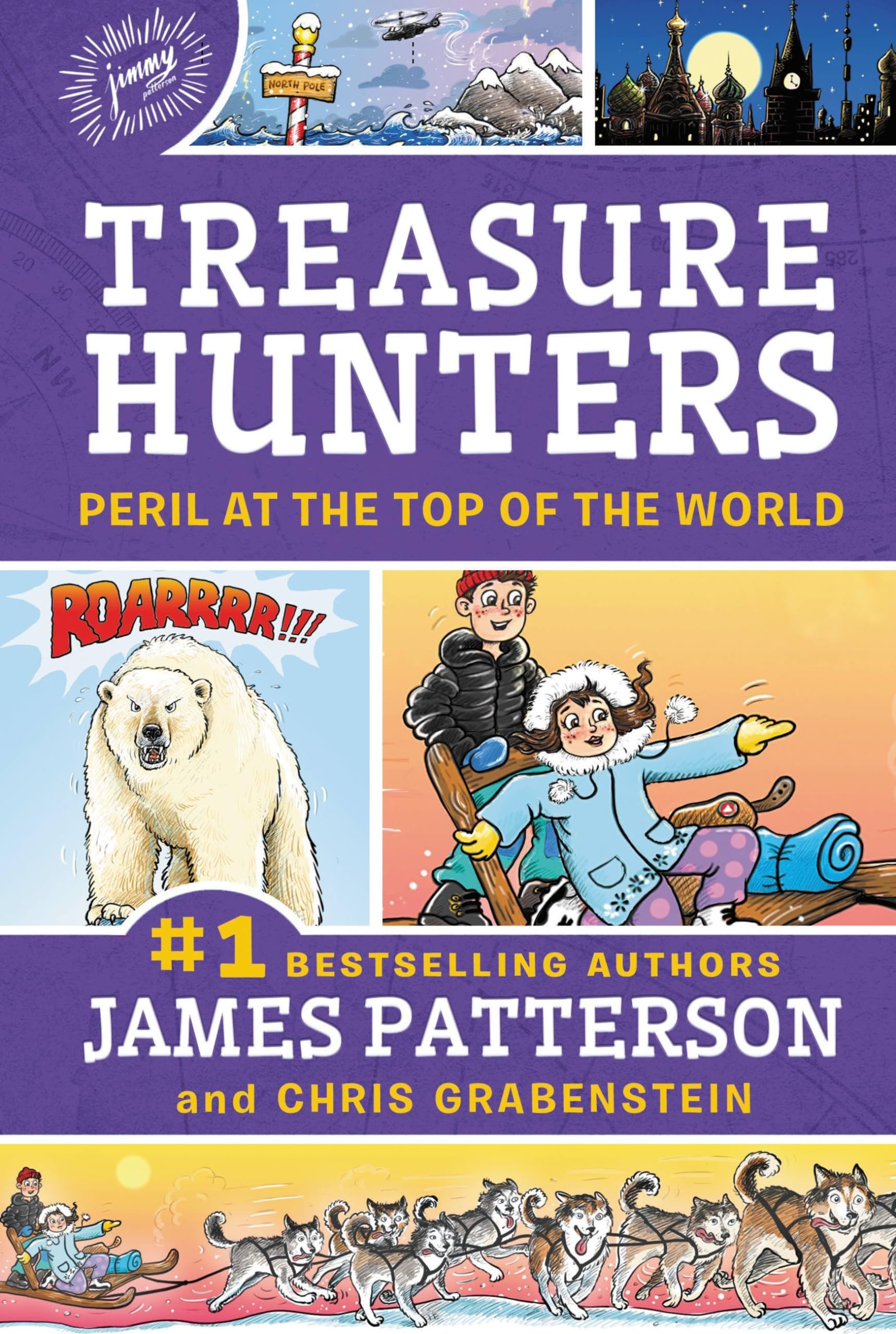 Treasure Hunters: Peril at the Top of the World (Treasure Hunters, 4) - 8009