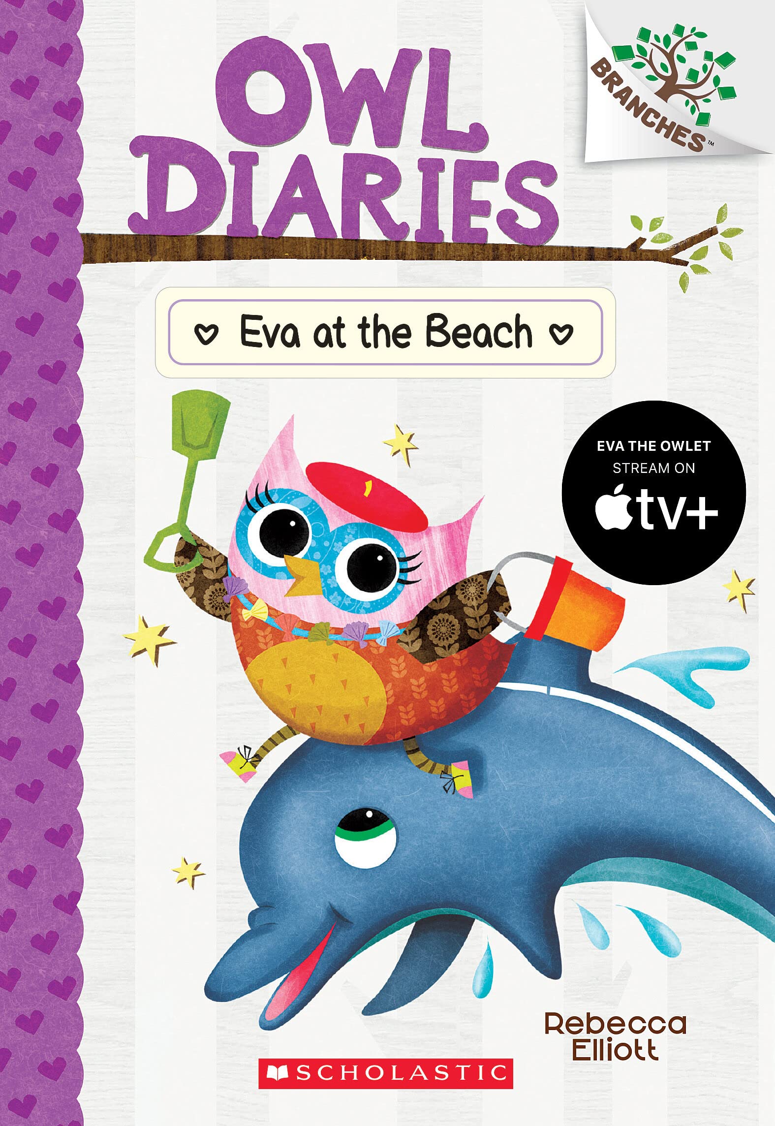 Eva at the Beach: A Branches Book (Owl Diaries #14) (14) - 5610