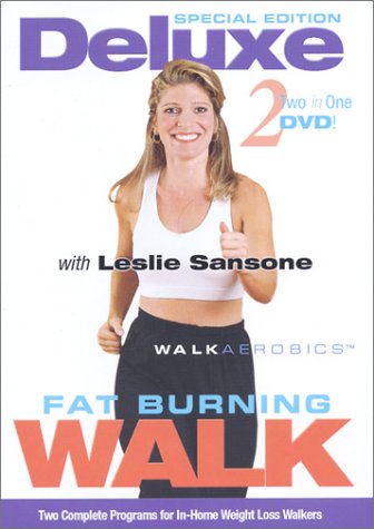 Leslie Sansone - Fat Burning Walk Deluxe Edition (Fat Burner Walk 2 Miles / Fat Burning Walk 4 Miles) [DVD] - 2711