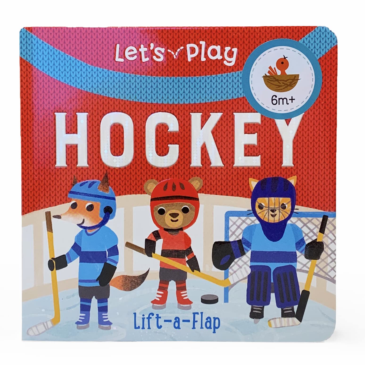 Let's Play Hockey! A Lift-a-Flap Board Book for Babies and Toddlers, Ages 1-4 - 9546