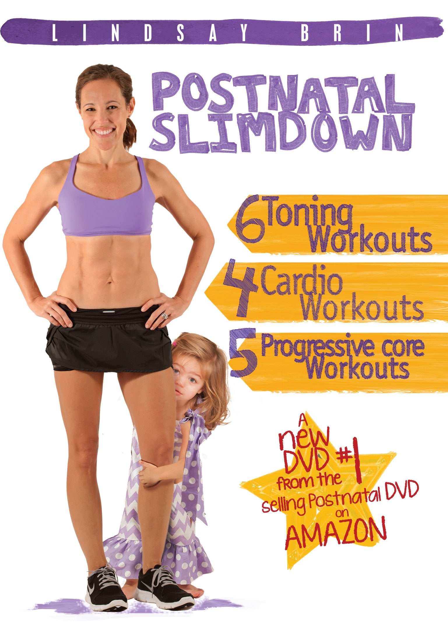 Postnatal SlimDown by Lindsay Brin & Moms Into Fitness - 9190