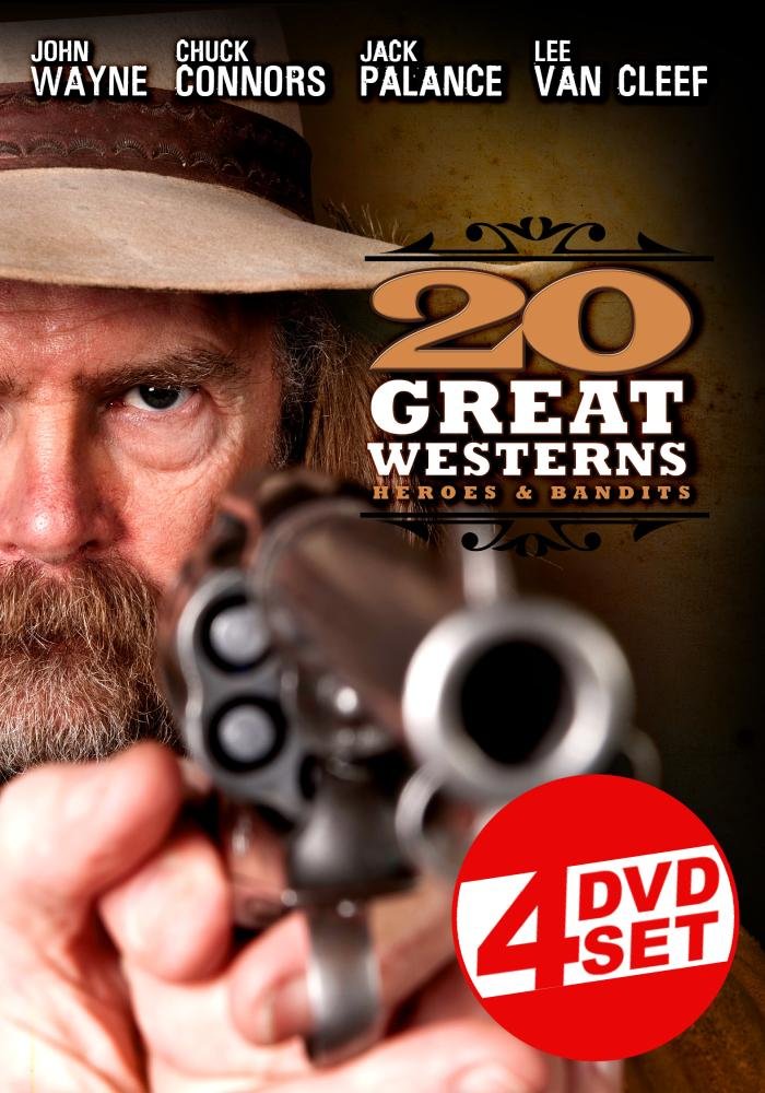 20 Great Westerns: Heroes & Bandits (4 Disc Set) [DVD] - 5609