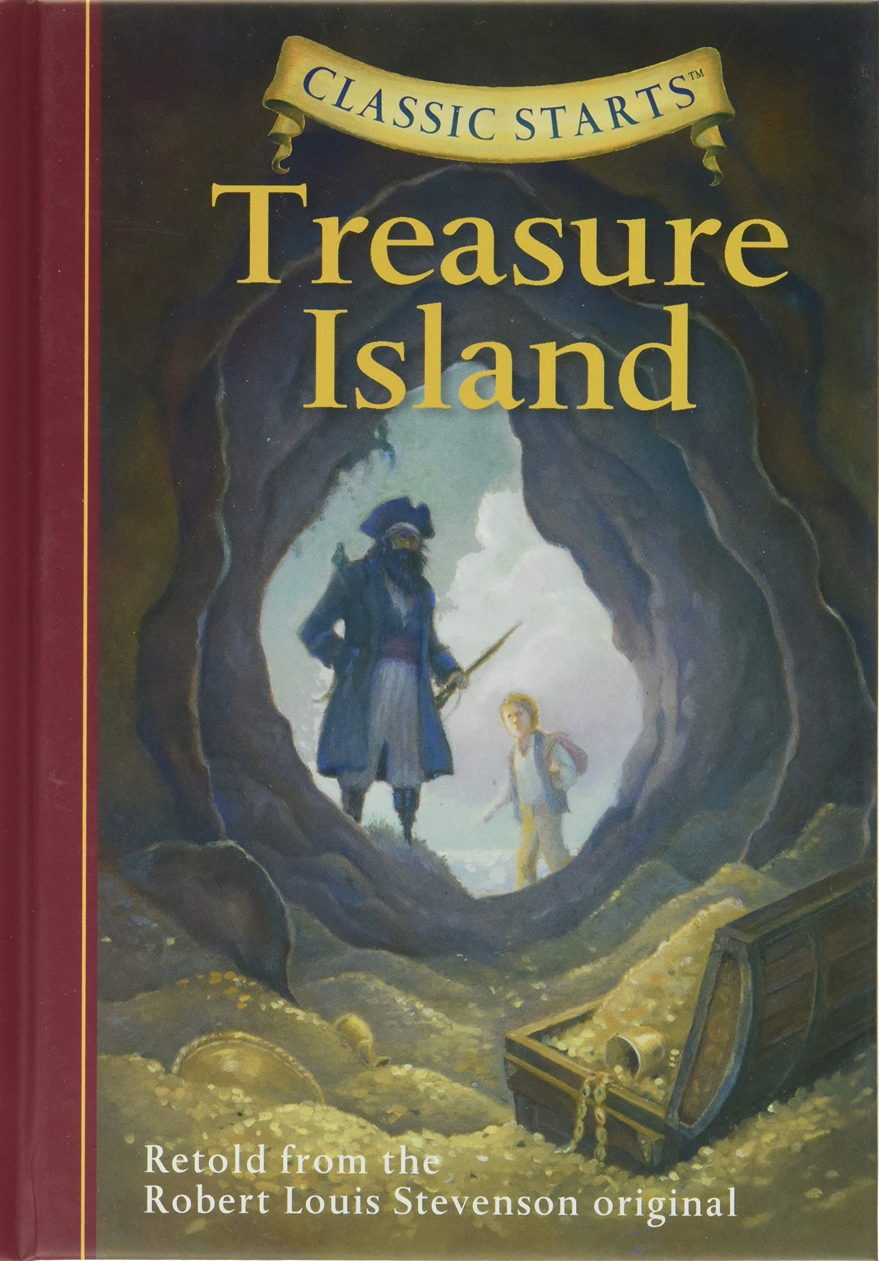 Classic Starts: Treasure Island - 8752