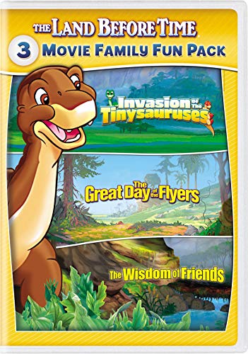 The Land Before Time XI-XIII 3-Movie Family Fun Pack (Invasion of the Tinysauruses / The Great Day of the Flyers / The Wisdom of Friends) [DVD] - 8234