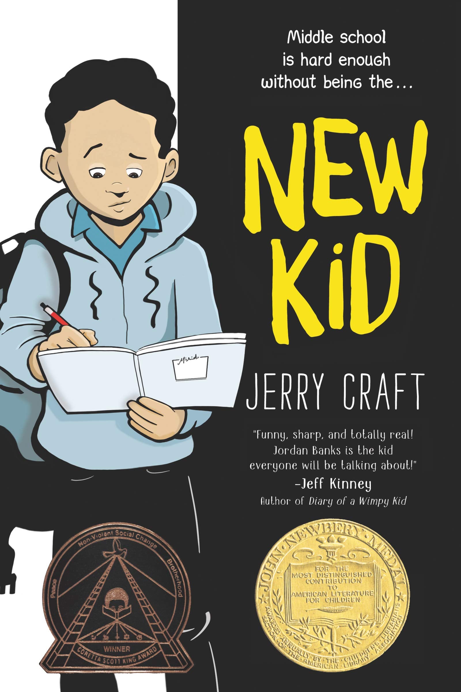 New Kid: A Newbery Award Winner: A Graphic Novel about Fitting in and Staying True to Yourself - 8740