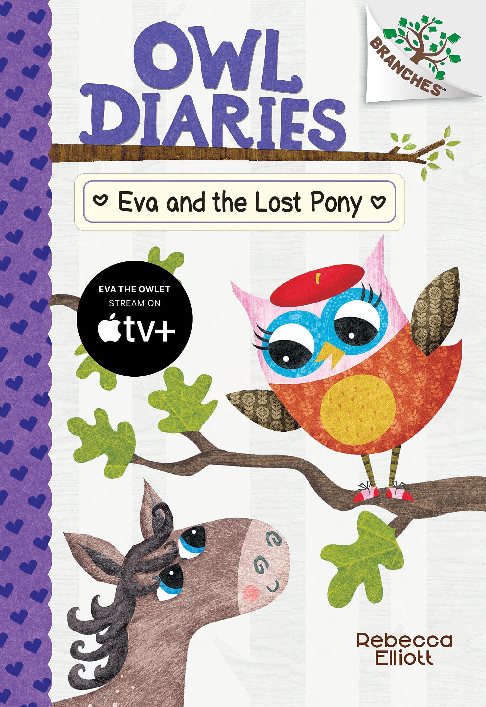 Eva and the Lost Pony: A Branches Book (Owl Diaries) - 2266