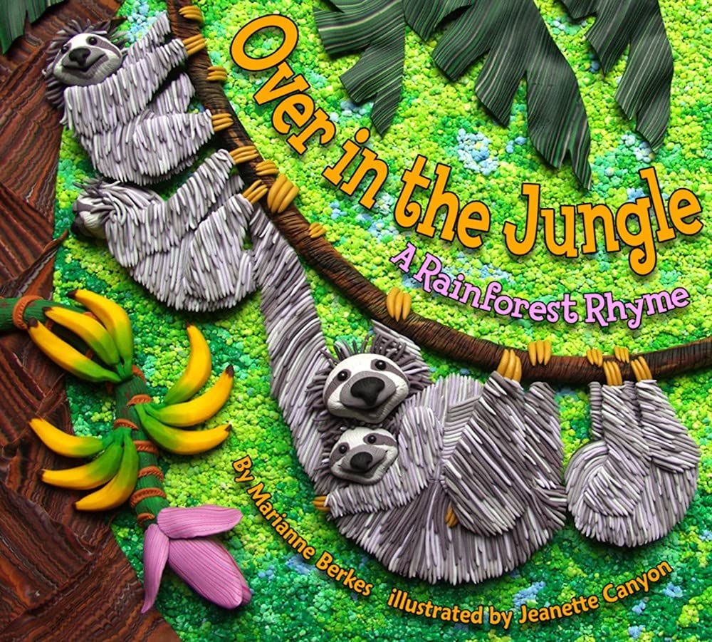 Over in the Jungle: A Rainforest Rhyme - 8367