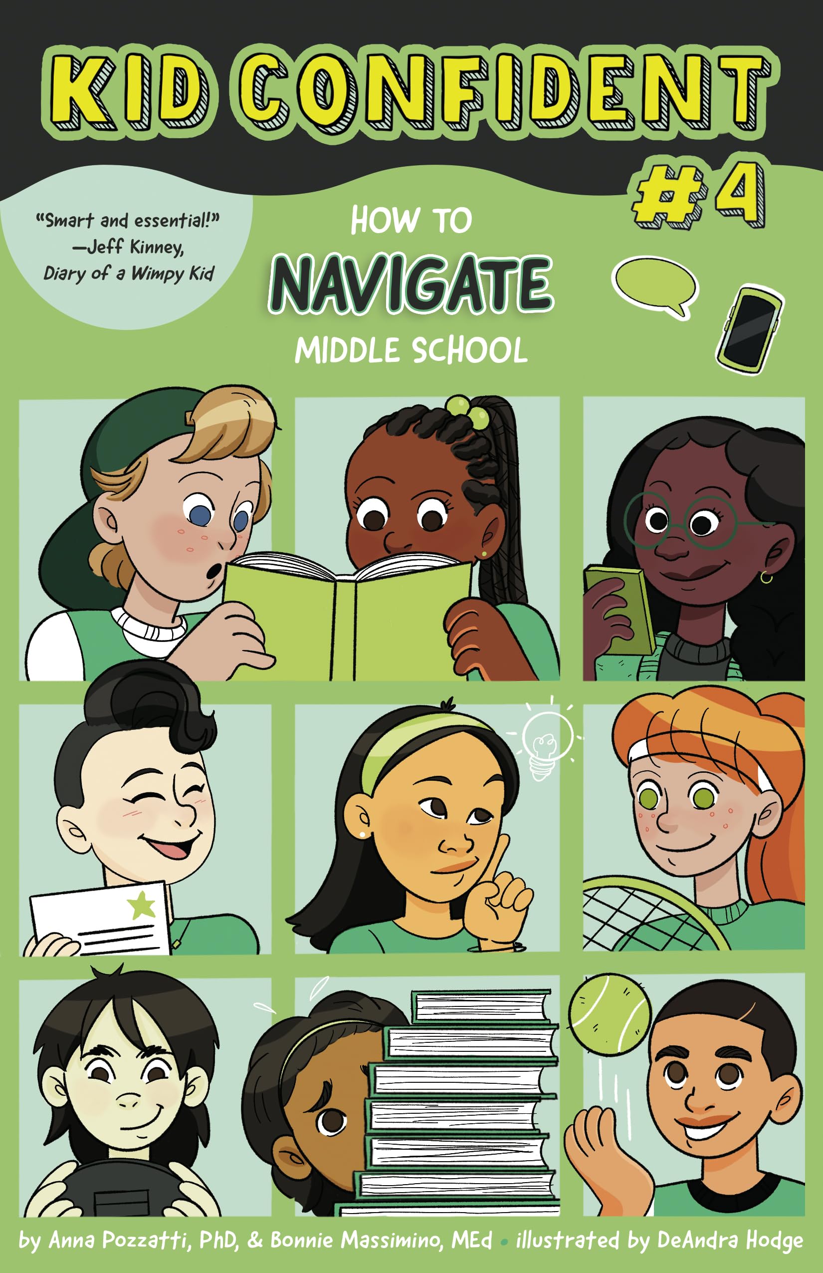 How to Navigate Middle School: Kid Confident Book 4 (Kid Confident: Middle Grade Shelf Help) - 7745