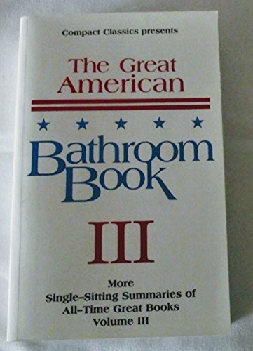 The Great American Bathroom Book, Volume 3 - 1506