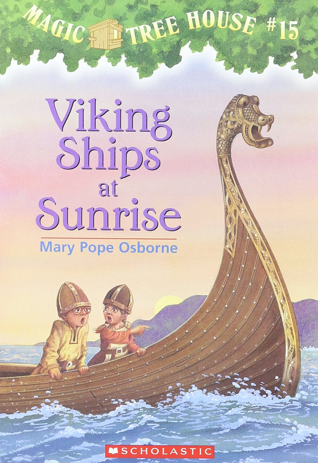 Viking Ships at Sunrise (Magic Tree House) - 6873