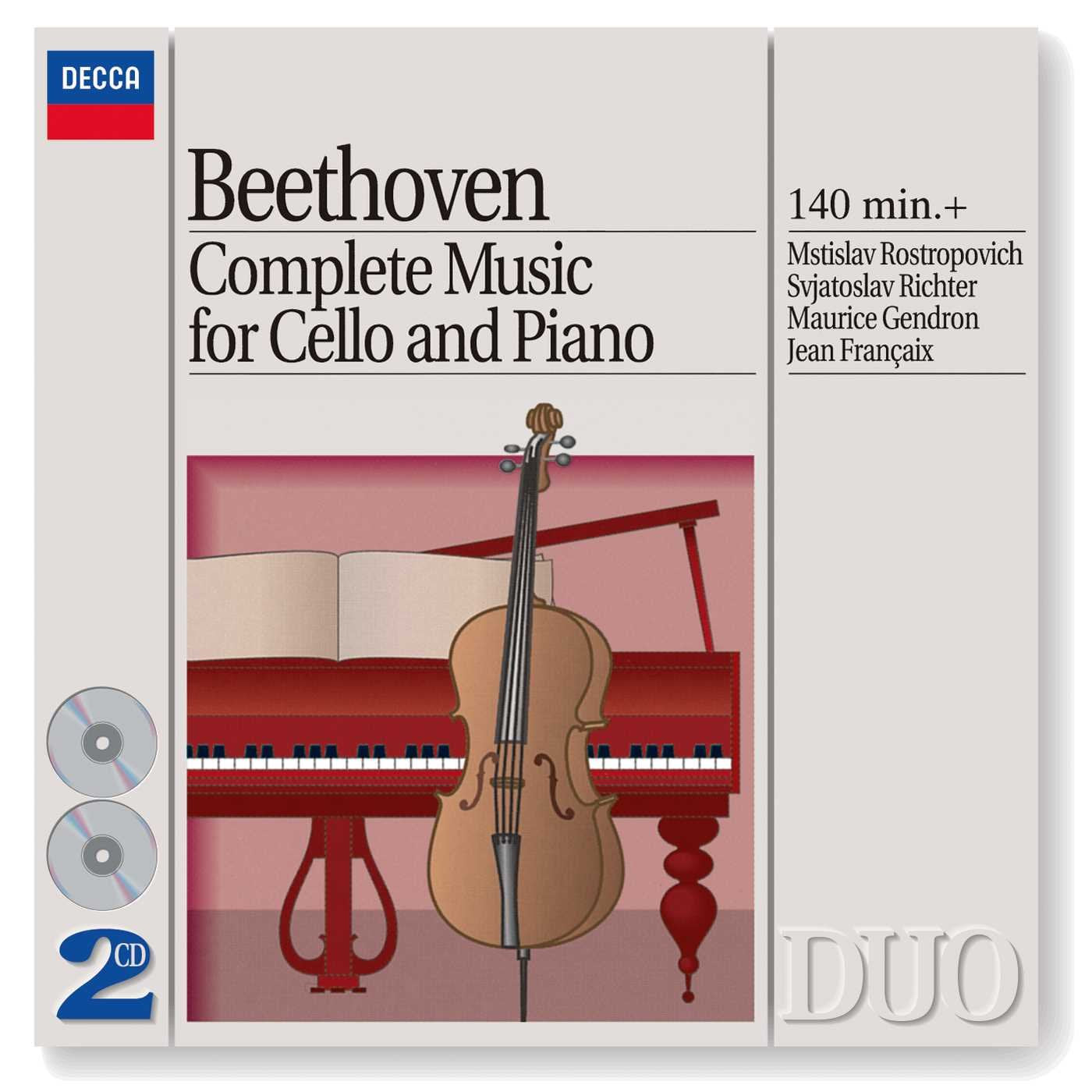 Beethoven: The Complete Music for Cello & Piano - 3303