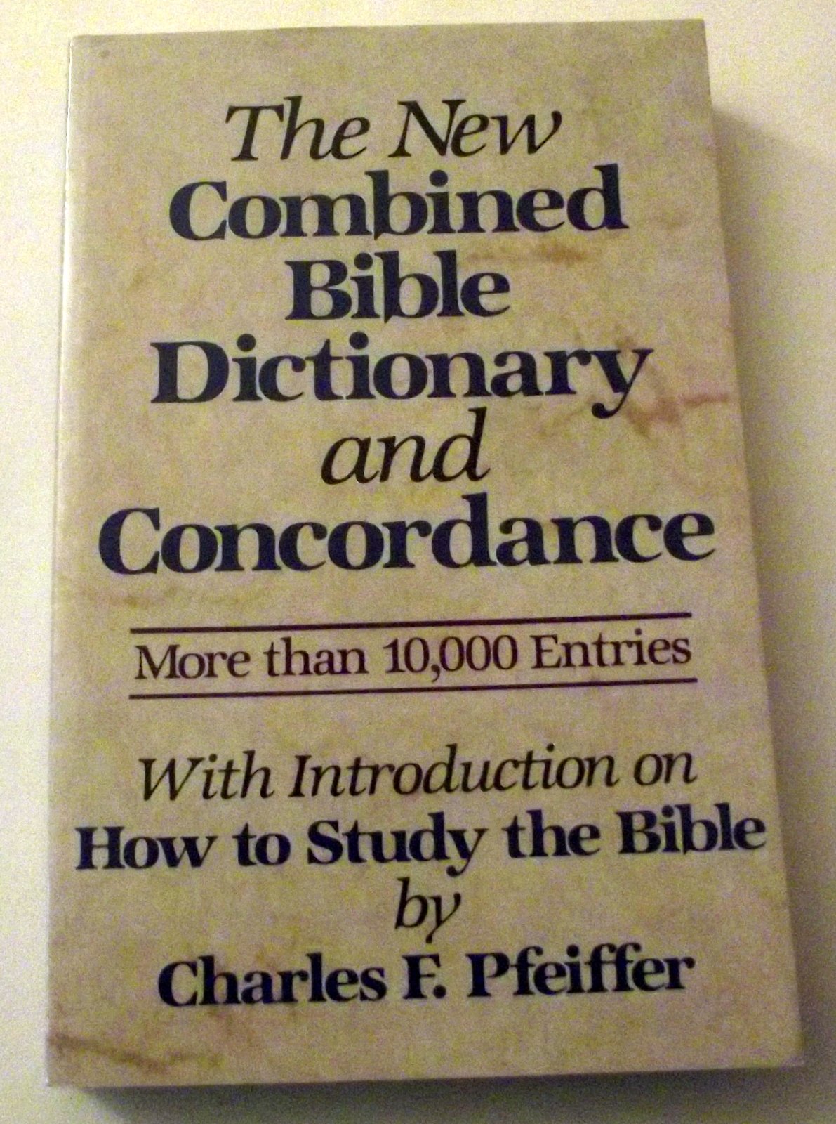 THE NEW COMBINED BIBLE DICTIONAR - 383