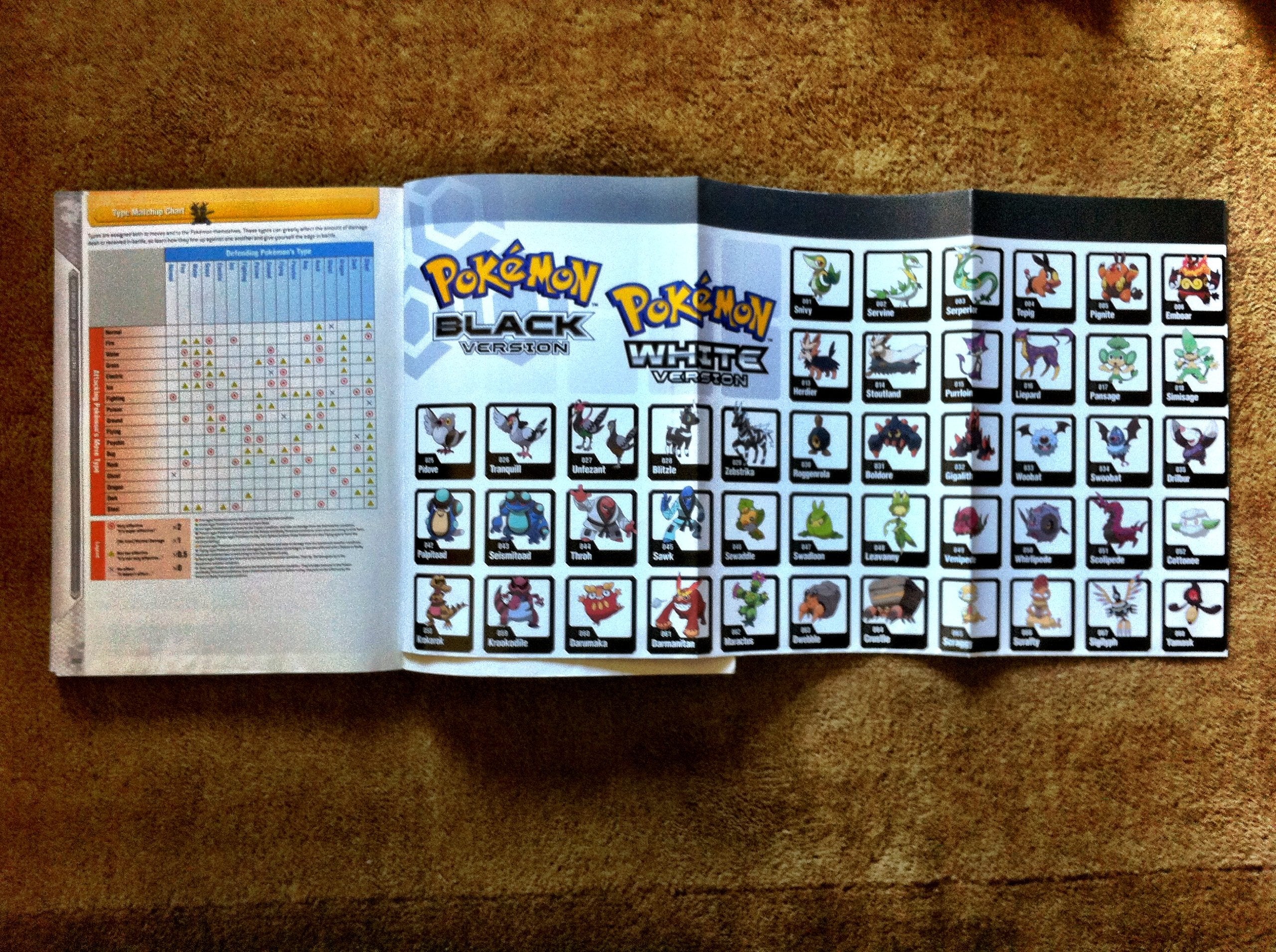 Pokemon Black Version & Pokemon White Version Volume 2: The Official Unova Pokedex & Guide - 4756