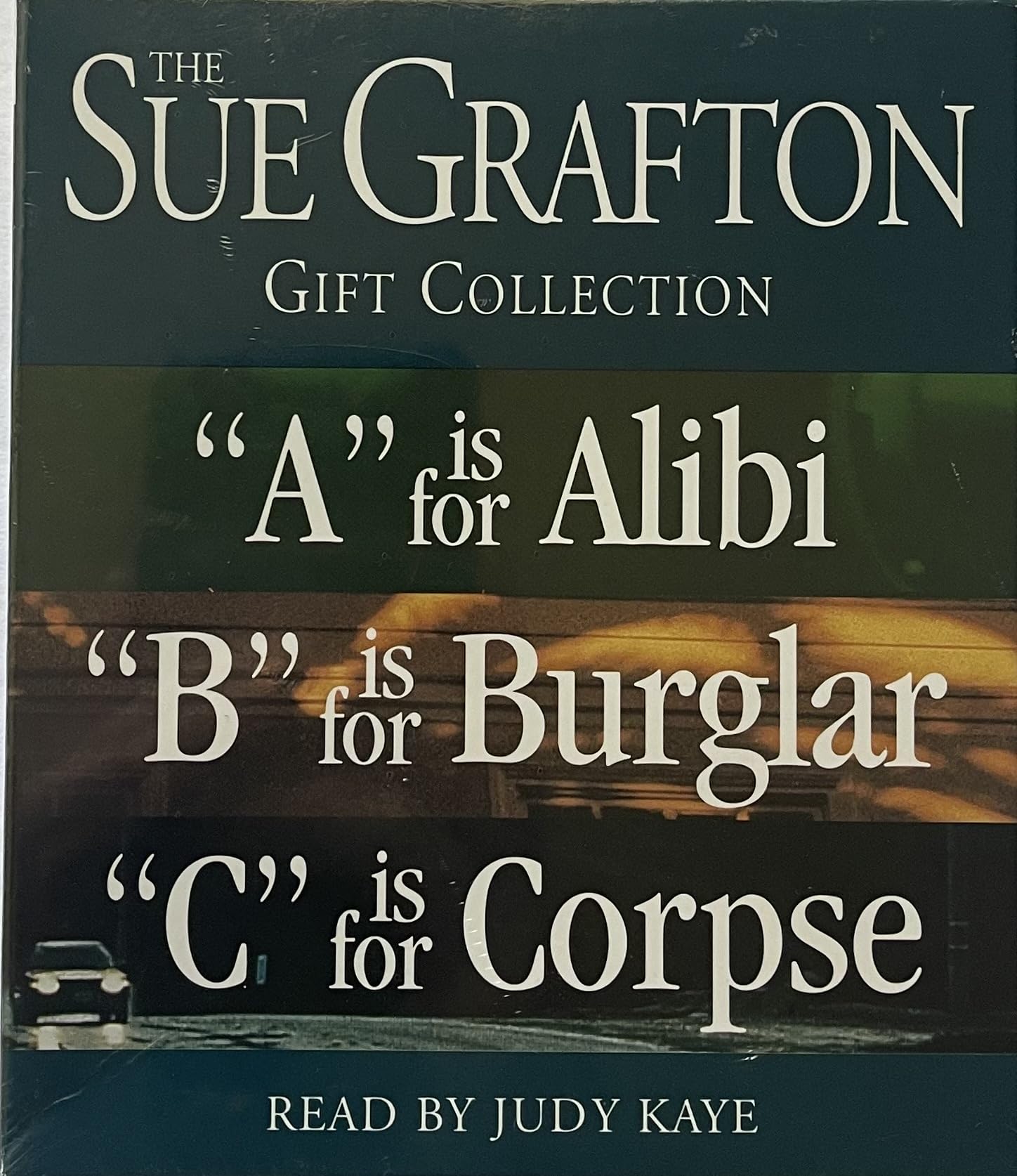 Sue Grafton ABC Gift Collection: "A" Is for Alibi, "B" Is for Burglar, "C" Is for Corpse (A Kinsey Millhone Novel) - 5990