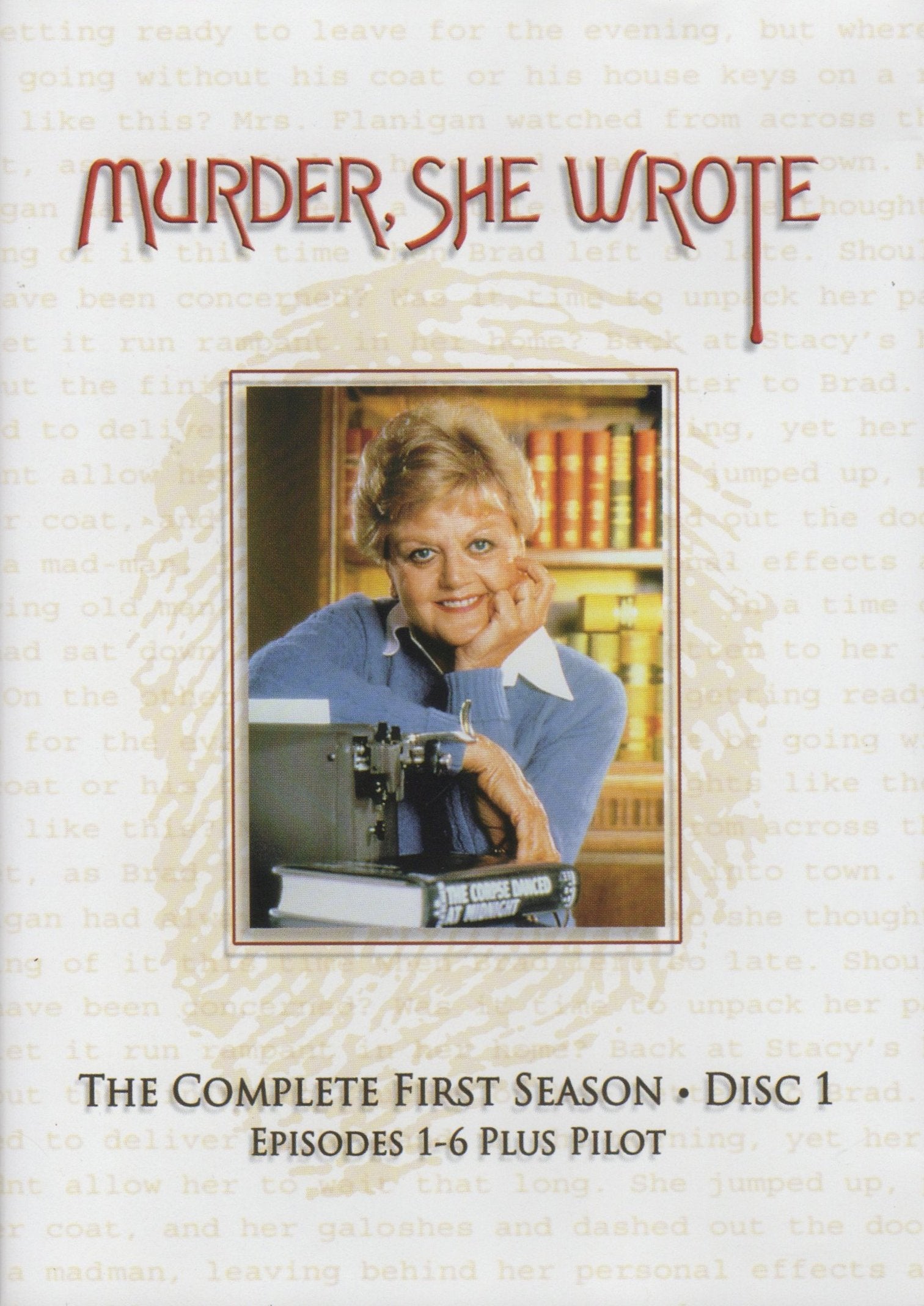 Murder, She Wrote - Season 1 Disc 1 (Episodes 1-6) Plus Pilot