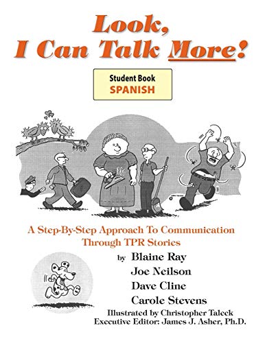 Look I Can Talk More! Mirame, Puedo Hablar Mas! Un Sistema Paso a Paso a la Communication Por Medio de Cuentos TPR (Student Workbook) (English and Spanish Edition) - 126