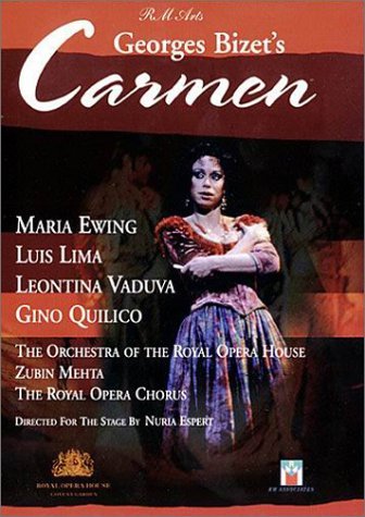 Georges Bizet - Carmen / Nuria Espert · Zubin Mehta - M. Ewing · L. Lima · L. Vaduva - ROH Covent Garden [DVD] - 7312