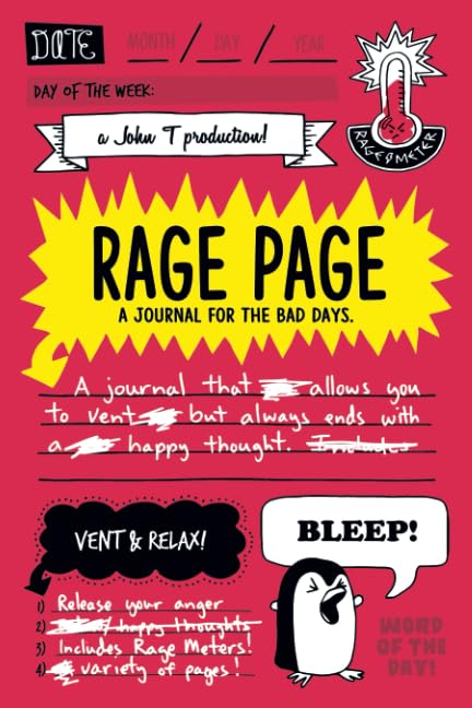 Rage Page: A Journal for the Bad Days - 1343