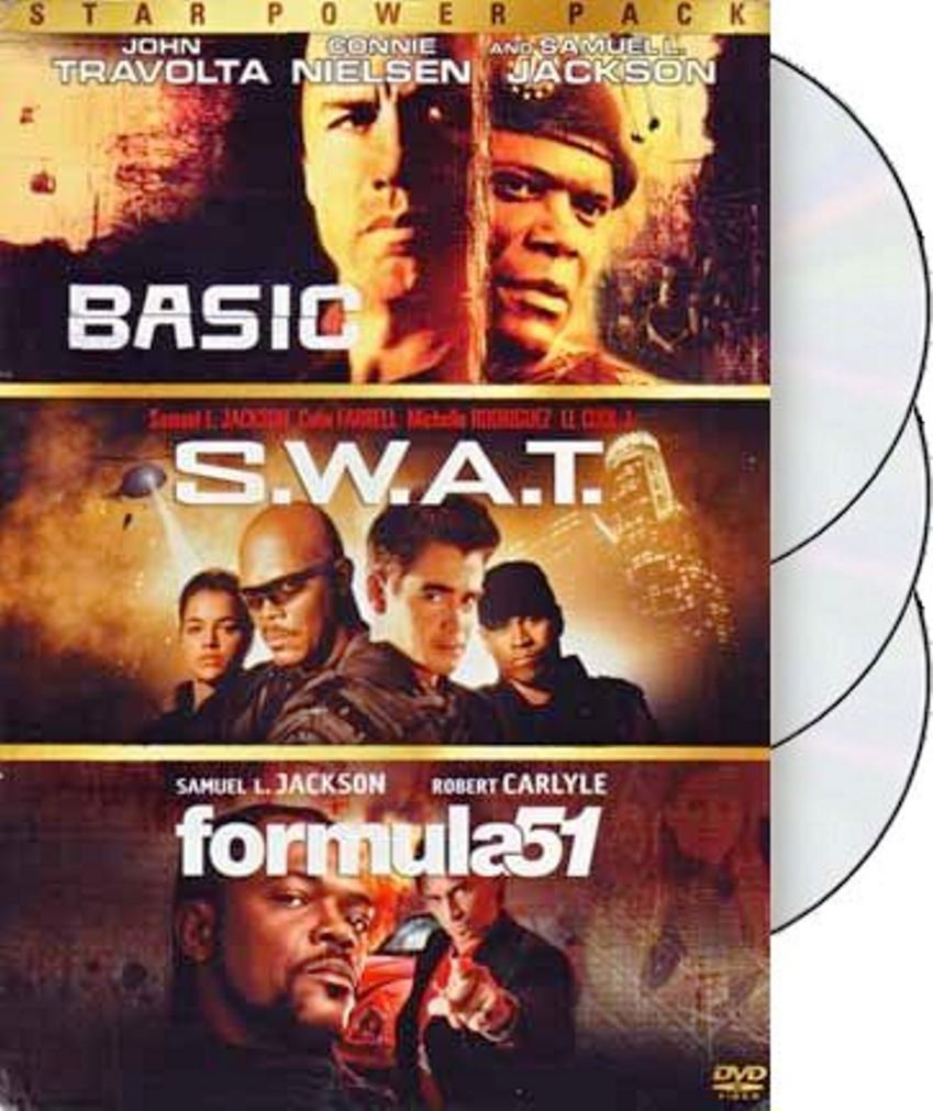 SAMUEL L. JACKSON BOX SET - TRIPLE FEATURE - 5334