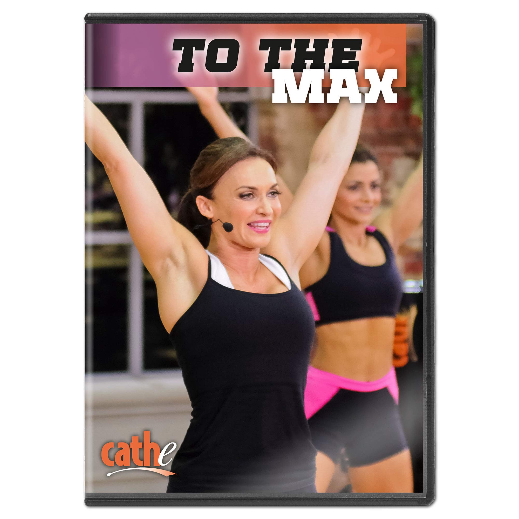 Cathe Friedrich To The Max Step Aerobics Exercise DVD - Use For Aerobic Conditioning and Cardio Step HIIT and TabataTraining - 3758