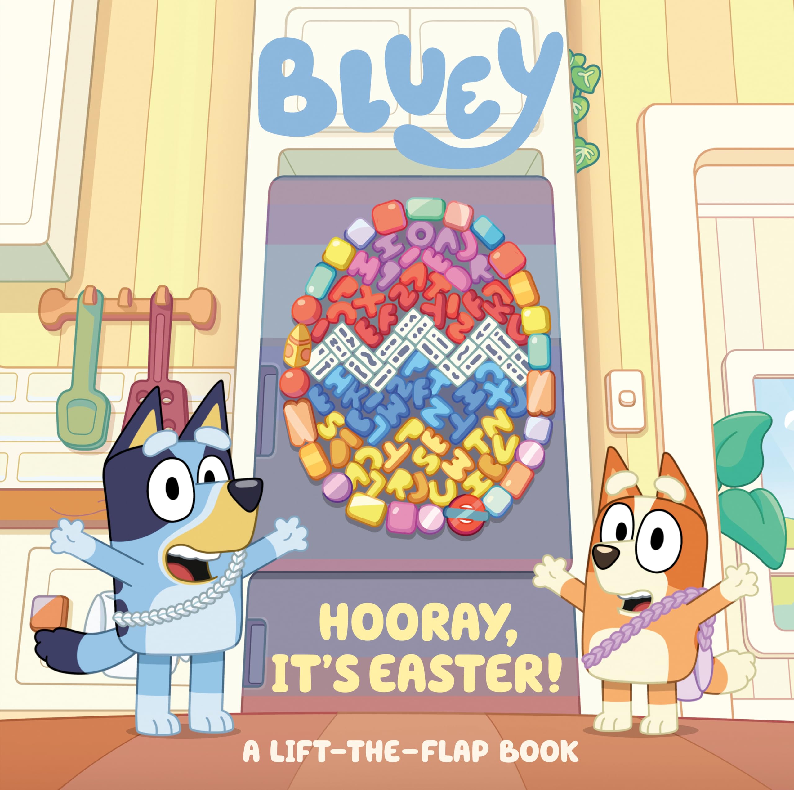 Bluey: Hooray, It's Easter!: A Lift-the-Flap Book - 9448