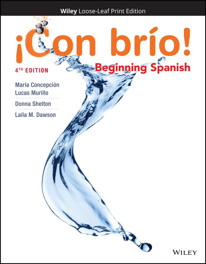 ¡Con brío!: Beginning Spanish (Spanish Edition) - 9028