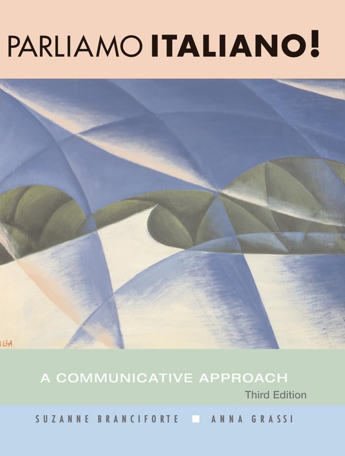 Parliamo italiano!: A Communicative Approach - 4878