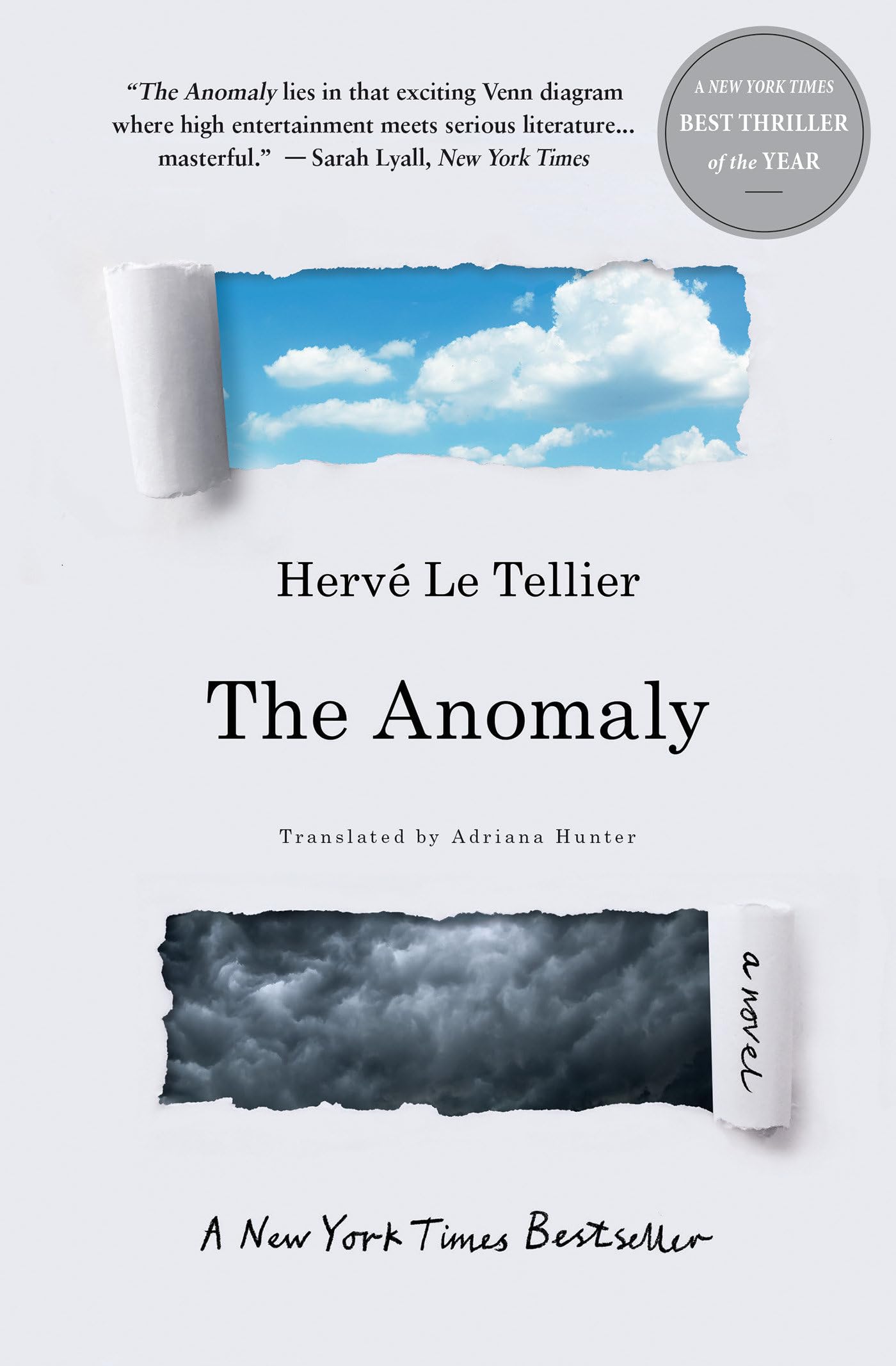 THE ANOMALY: A NOVEL - 4117