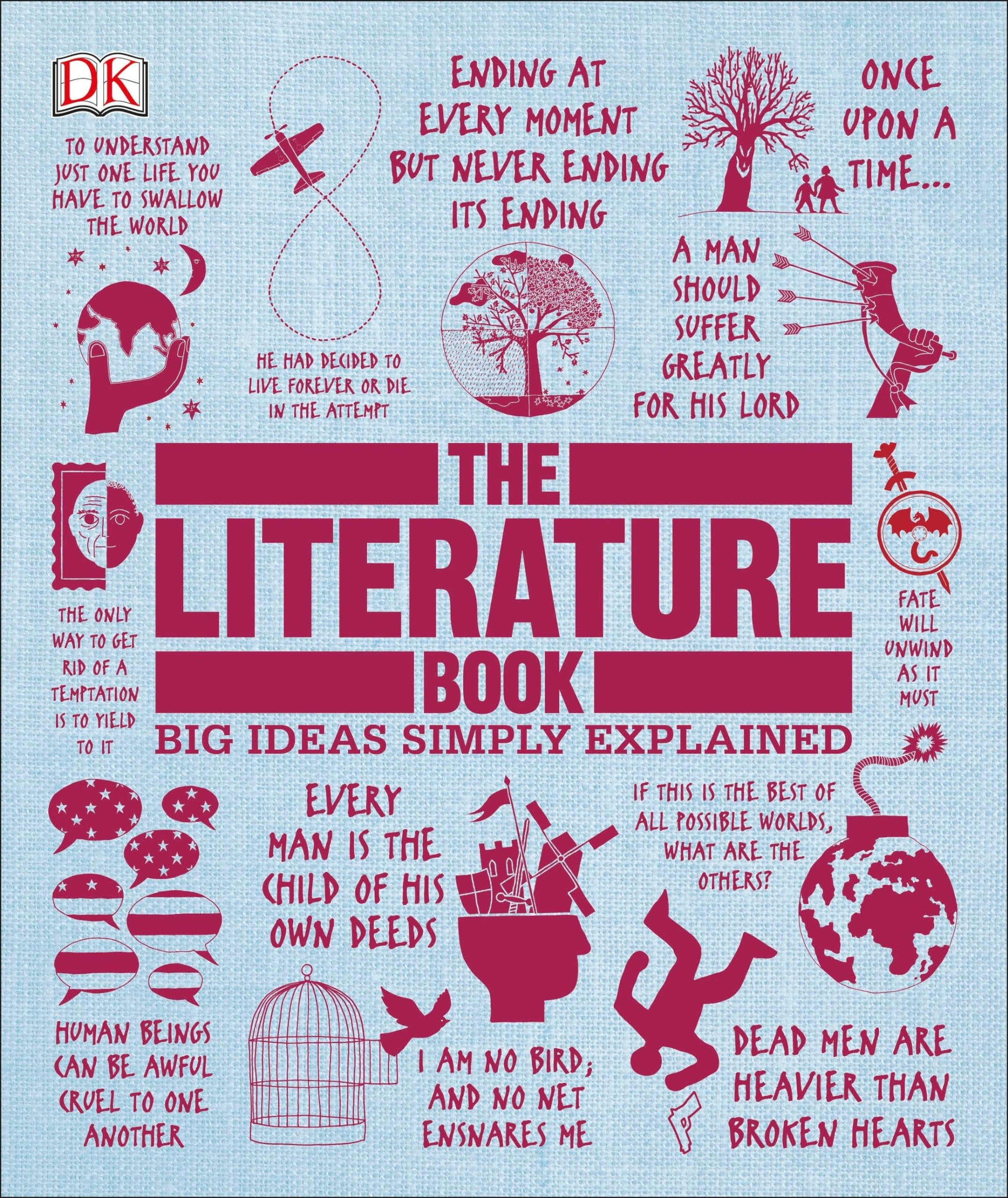 The Literature Book: Big Ideas Simply Explained (DK Big Ideas) - 8162