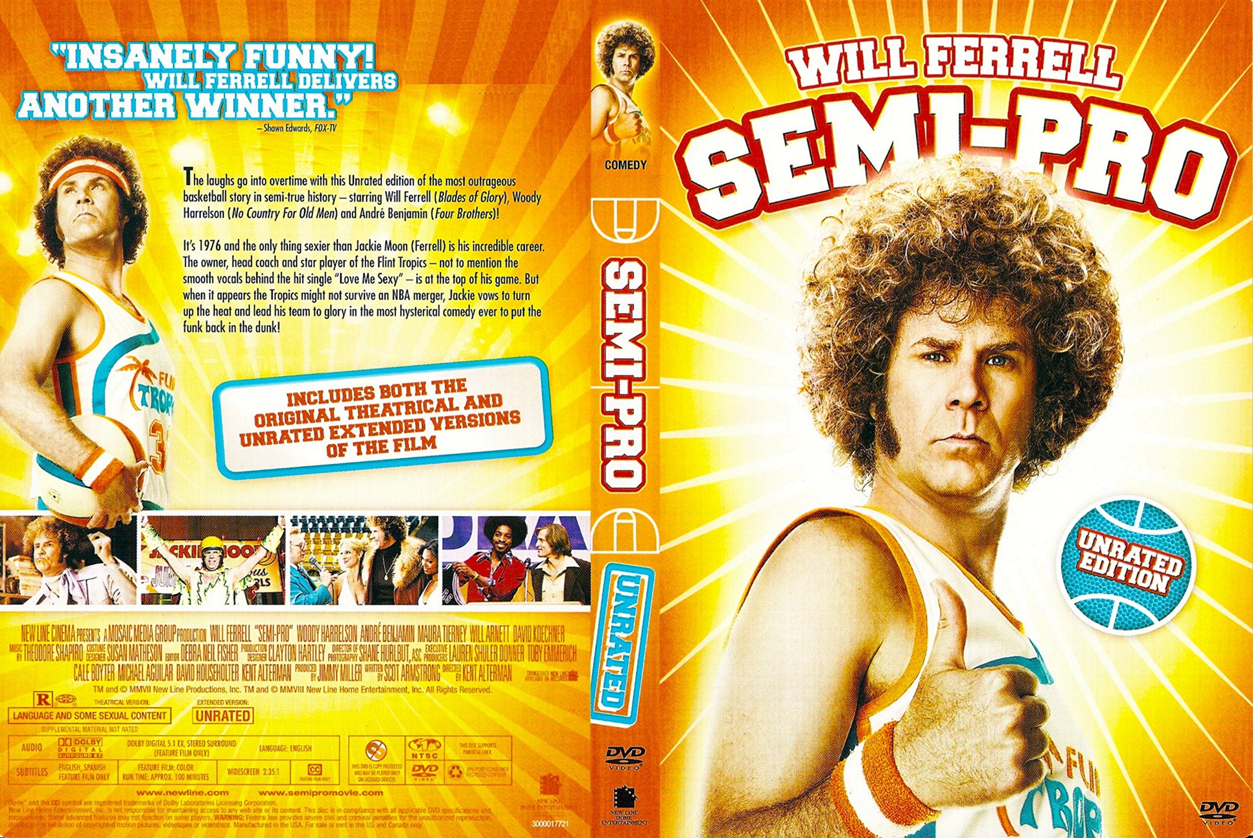 Semi-Pro [Unrated Edition] - 1 Disc DVD - 5066