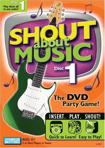 Hasbro Gaming Shout About Music Disc 1 - 3529