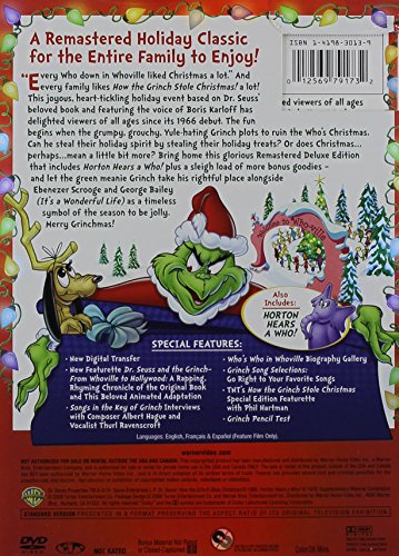 Dr. Seuss' How the Grinch Stole Christmas (50th Anniversary Deluxe Edition) - 4443