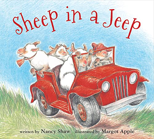 Sheep in a Jeep (board book) - 2390