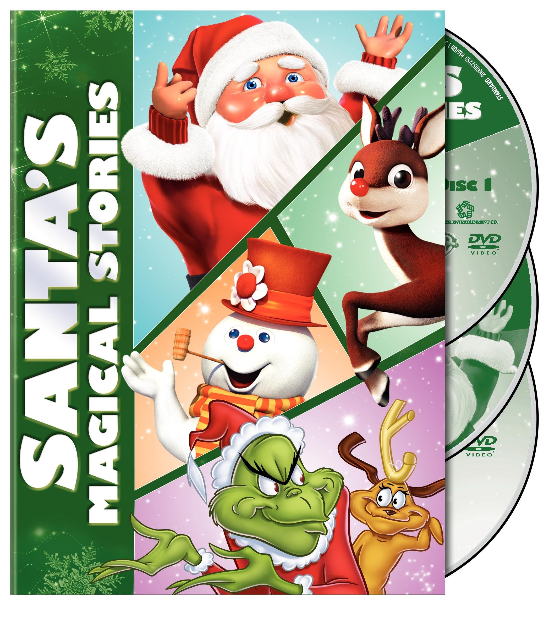 Santa's Magical Stories (Dr. Seuss' How the Grinch Stole Christmas / The Year Without a Santa Claus / Jack Frost) - 4955