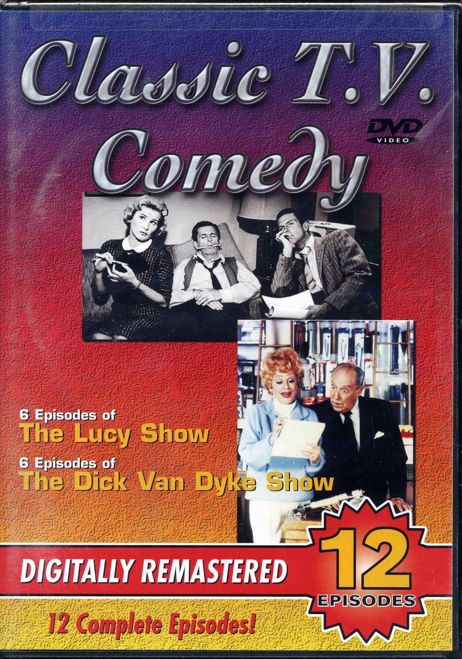 Classic T.V. Comedy - 12 episodes of Lucy and Van Dyke - 1770