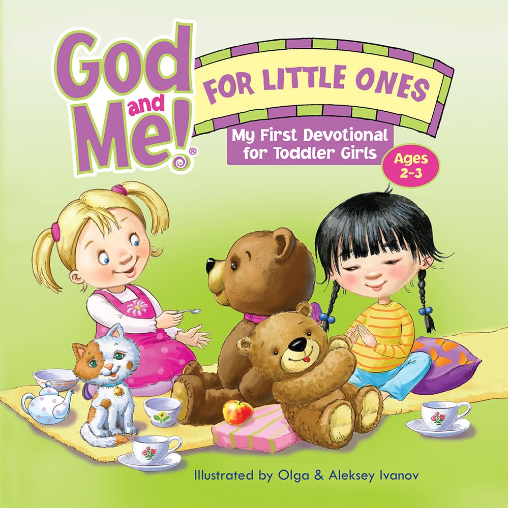 God and Me! for Little Ones: My First Devotional for Toddler Girls Ages 2-3 - 6259