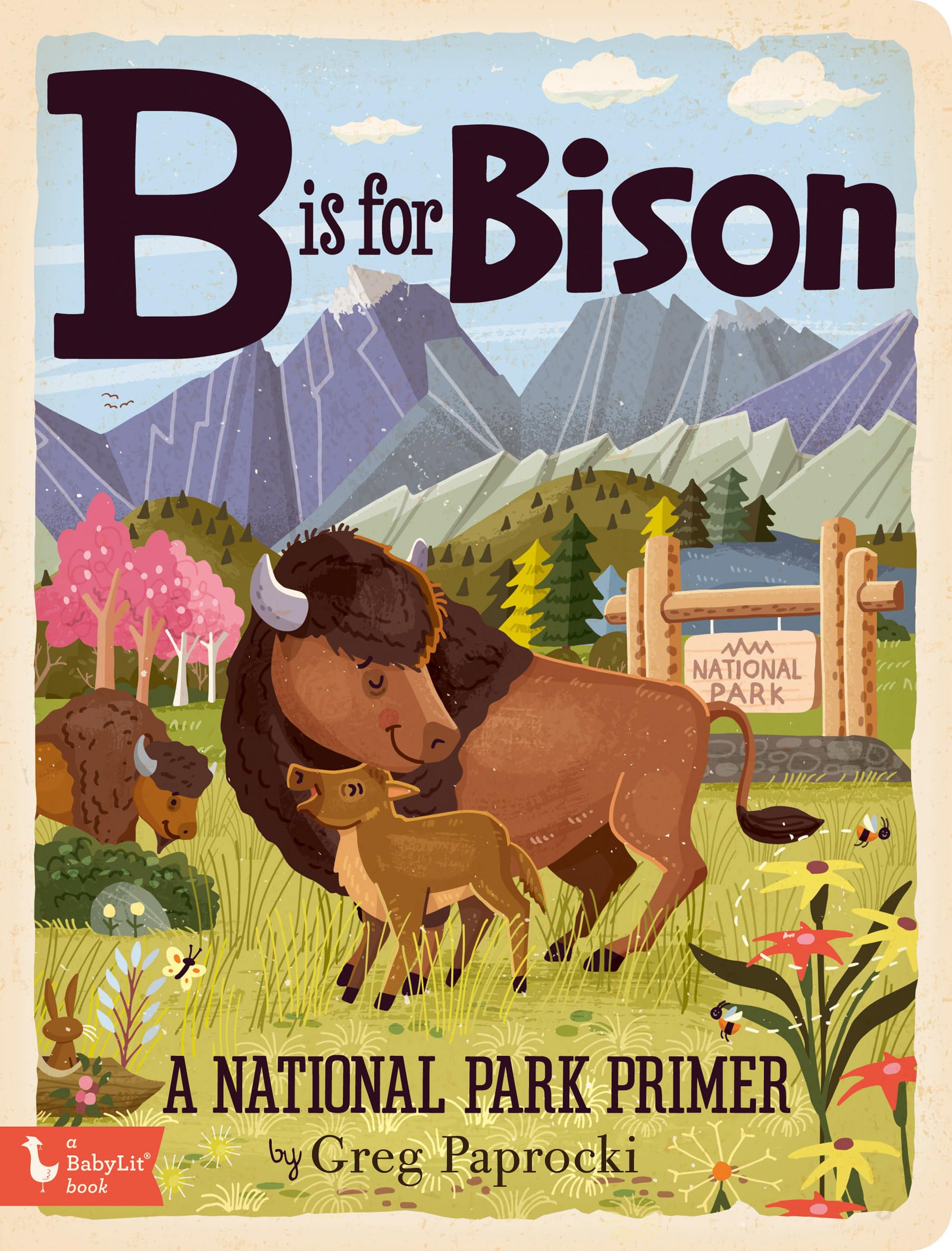 B Is for Bison: A National Parks Primer (BabyLit) - 4961