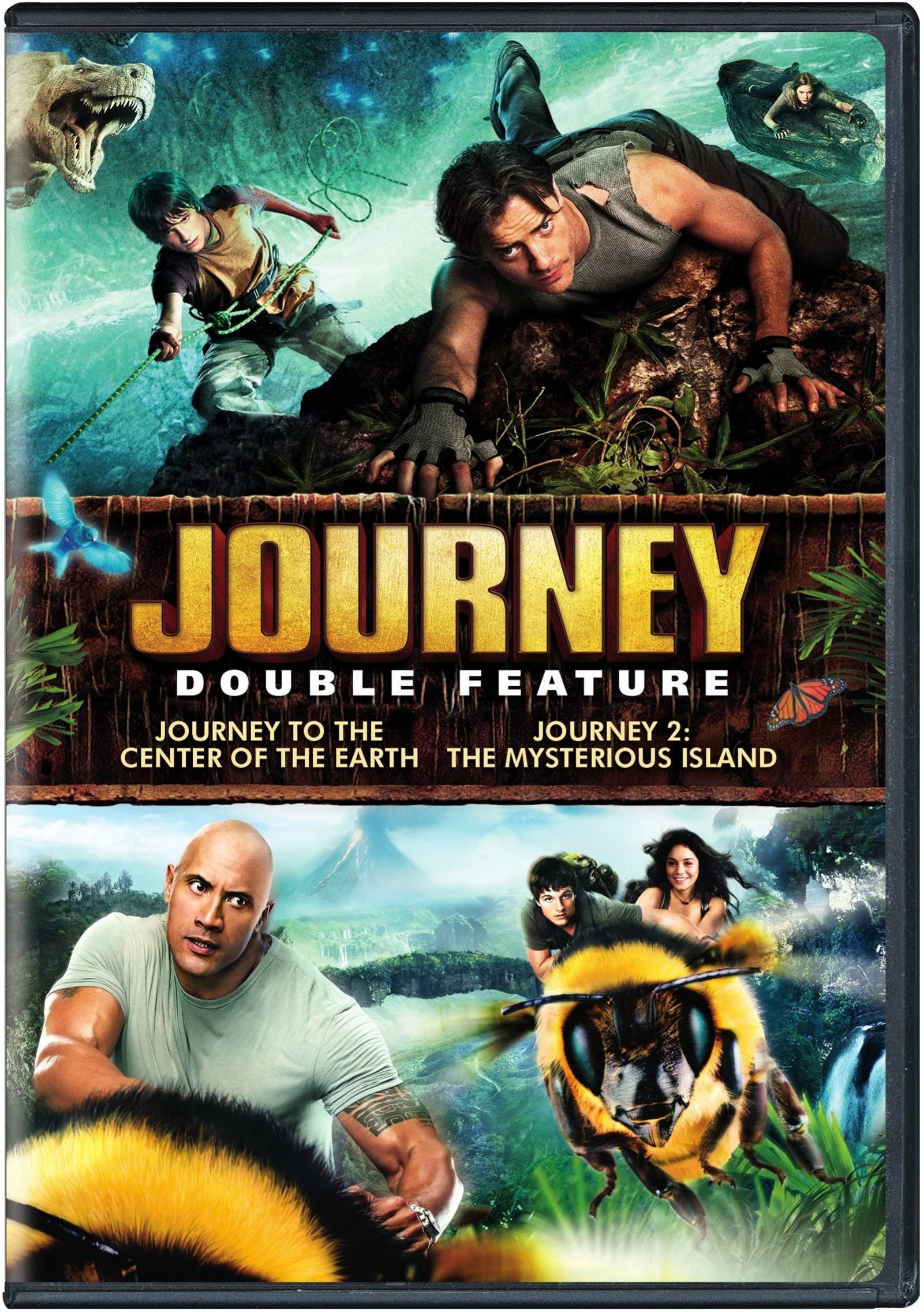 Journey Double Feature (Journey to the Center of the Earth / Journey 2: The Mysterious Island) - 5293