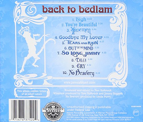 BACK TO BEDLAM - 5580