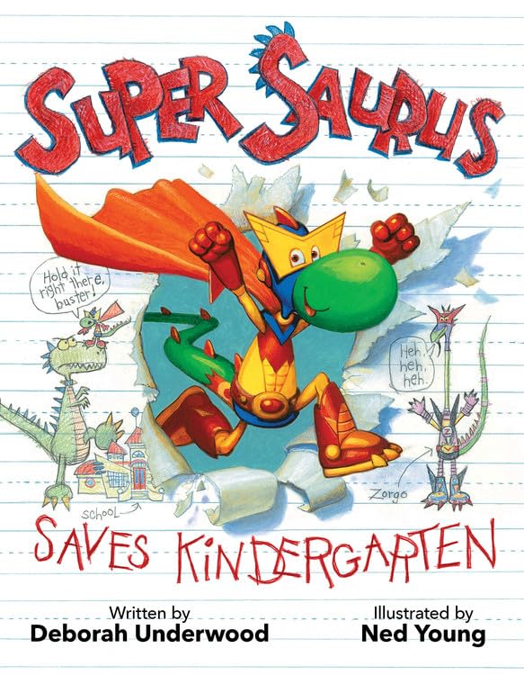 Super Saurus Saves Kindergarten (Super Saurus, 1) - 4294