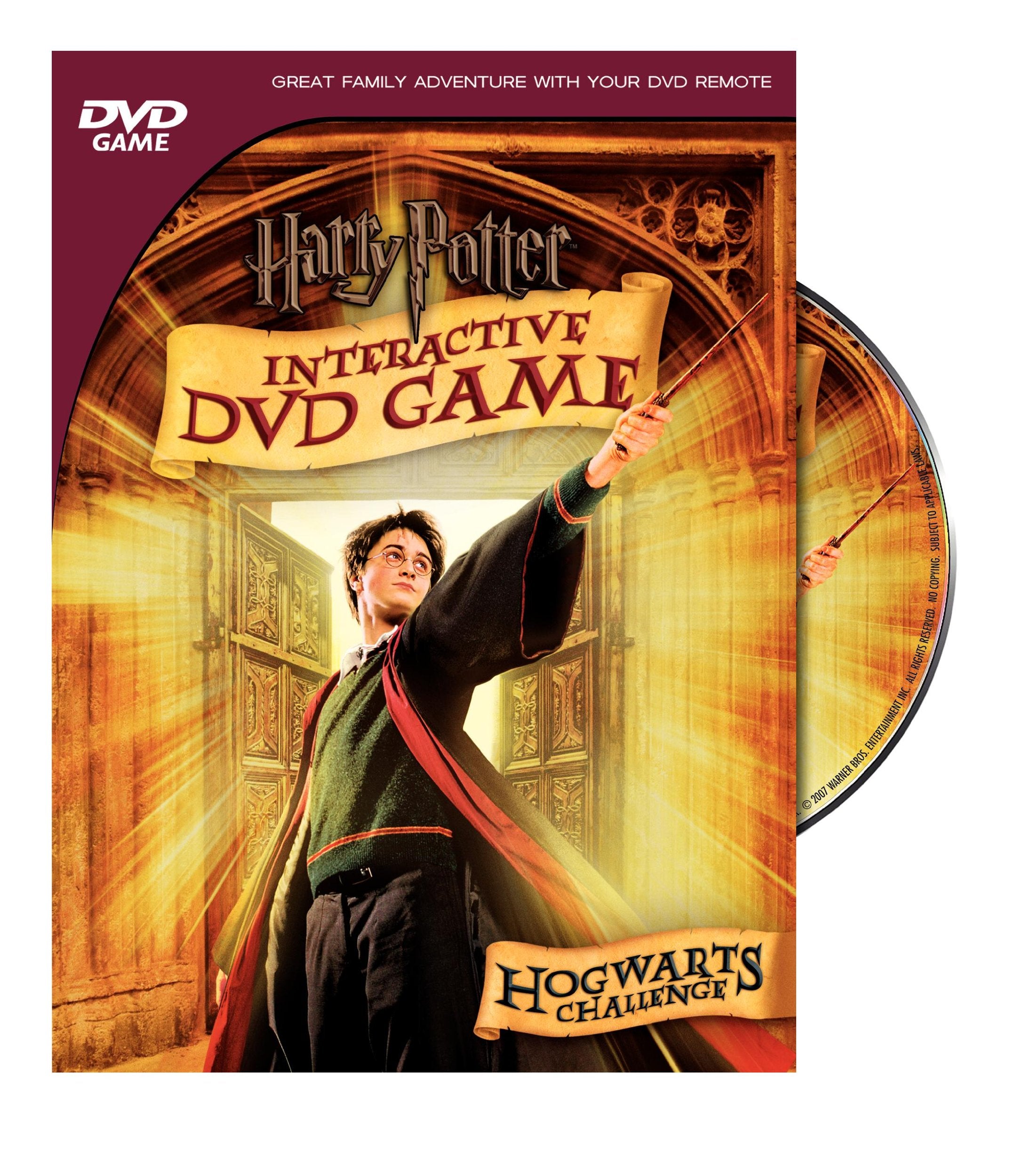 Harry Potter Interactive DVD Game - Hogwarts Challenge - 6116